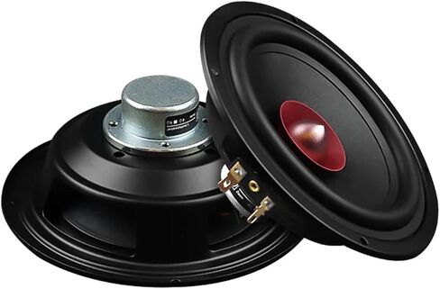5.25 Inch Full Range HiFi Speakers, 2 pcs, 4, 8 Ohm, 40W, NdFeB Magnetic Speaker, Music Sound Speaker for Home Theater in Saudi Arabia