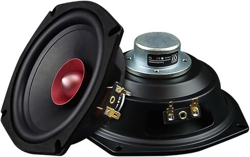 5.25 Inch Full Range HiFi Speakers, 2 pcs, 4, 8 Ohm, 40W, NdFeB Magnetic Speaker, Music Sound Speaker for Home Theater in Saudi Arabia