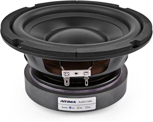 6.5 Inch Subwoofer Speakers for Home Theater, Car Audio, High Power, 4, 8 Ohm, 100W, HiFi Fever Woofer for Sound in Saudi Arabia