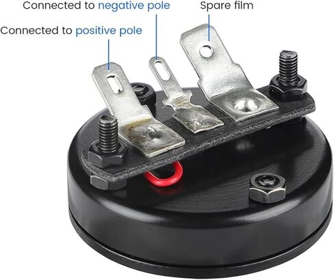 1Pcs 1.5 Inch Tweeter Audio Speaker 4 Ohm 30W -Style Tweeter Unit HiFi Treble Neodymium Speaker Metal Panel in Saudi Arabia