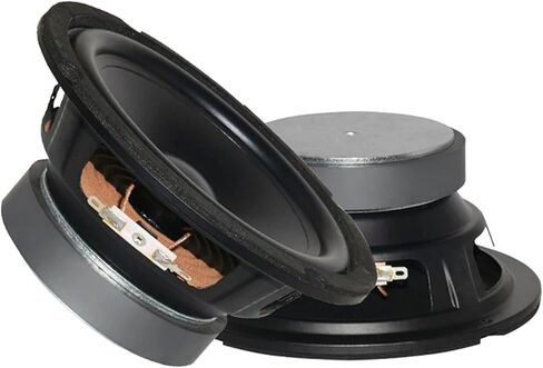 6 Inch Woofer Audio Speaker Horn 4 Ohm 50W 25 Core Professional HiFi Power Home Theater Bass Speaker Driver in Saudi Arabia