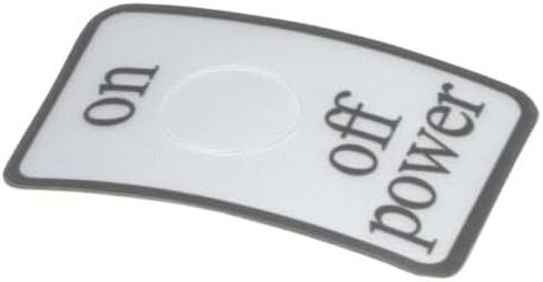 Replacement for fits N947AL Grindmaster Cecilware Label Power On/Off - Gb/Java uine GMN947AL in Saudi Arabia