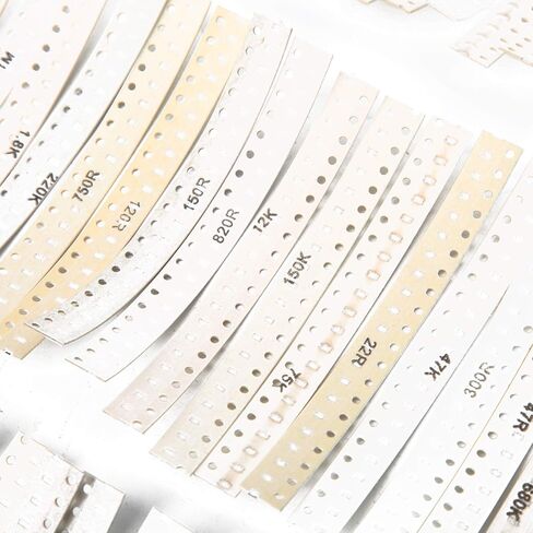 Jeanoko SMD Chip Resistor Efficient 0603 Assortment Kit for HighTech Equipment, 1800Pcs Resistors Set for Industrial Gear in Saudi Arabia