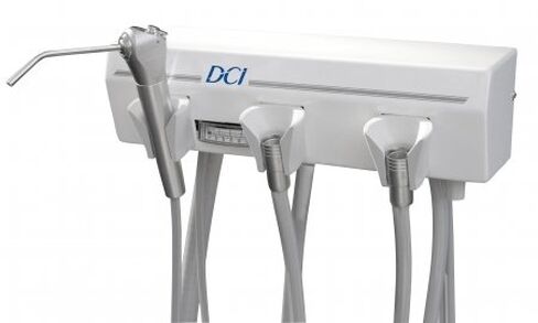 Alternative Arm Mounted Manual Control, 1 Wet & 1 Dry w/Tray & White Flex Arm in Saudi Arabia