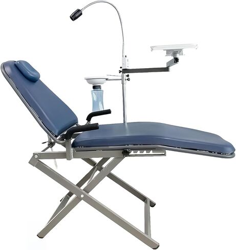 TPC Portable Dental Chair Package Chair Light Stool Tray PC2700 in Kuwait
