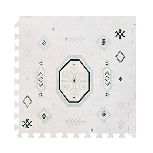 Toddlekind Playmat - Premium Foam Playmat ، 4 × 6 أقدام ، 6 بلاط حصيرة لغز الرغوة الكثيفة الإضافية للأطفال/الأطفال الصغار الأنيق ، غير السامة ، بدون رائحة. مثالي لوقت البطن واللعب. 0M+ in Kuwait