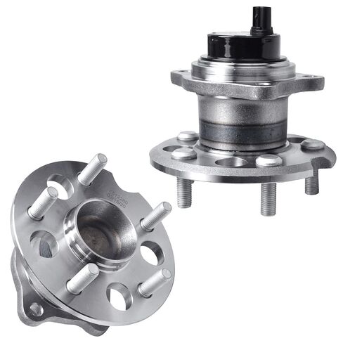 Detroit Axle - 4WD Front Wheel Bearing Hubs for 99-04 Ford F-250 F-350 F-450 F-550 Super Duty [DRW; 4-Wheel ABS], Replacement 1999 2000 2001 2002 2003 2004 Ford Wheel Bearing and Hubs Assembly Set in Saudi Arabia
