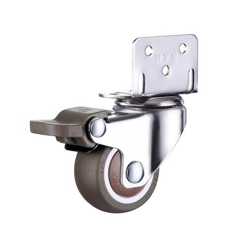 4pcs Furniture Caster Wheels Heavy Duty Universal Carriage Wheel for Baby Crib Bed Cart Trolley Wheelchair Office Chair(No Brake,1 inch) in Saudi Arabia