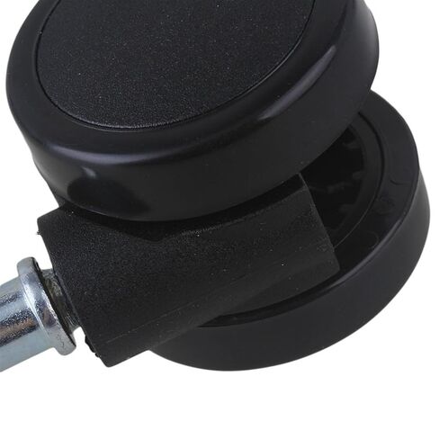 2 Inch Metal PU Office Chair Swivel Casters Furniture Wheels Grip Ring Stem with Brake for Sofa Bed Goods Shelf Storage Rack 5pc in Saudi Arabia