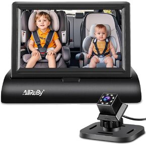 Baby Car Camera Monitor,Baby car Mirror,Digital Display, View Infant in Rear Facing Seat with Wide Clear View,Aimed at Baby-Easily to Observe The Baby's Every Move in Saudi Arabia