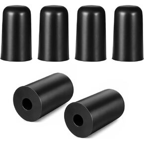 6 Pcs Cello Rock Stop Cello Endpin Stopper Endpin Rubber Tip Black Slipstop Holder Rubber Tip Plug End Pin Cap Protector for Practice Performance, Prevent Movement and Slipping in Kuwait