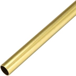 Brass Round Tube 300mm Length 12mm OD 0.5mm Wall Thickness Seamless Tubing in Kuwait
