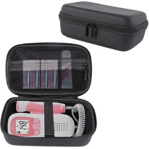 حقيبة تخزين صلبة للسفر لمراقبة دوبلر الجنين، غطاء واقٍ من مادة EVA متوافق مع جهاز IBEET/Dsfew/Facelake/FIGERM Baby Heartbeat (الجراب فقط) in Kuwait