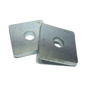 LMParts (Qty 100) 3/8'' X 1-5/8'' X 1-5/8'' Square Washers for Unistrut Channel #4601 P1063 in Kuwait