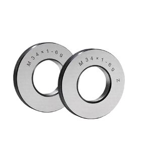 1SET(1*GO+1*NOGO)6g Non-Standard Metric Fine Tooth Thread Ring Gauge Accuracy Measure Tool M42M45M48M52M56M60 Right Hand(M45X4.5-6g T Z) in Saudi Arabia