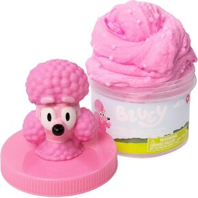 Bluey Premium Cloud Slime, Blueberry-Scented Fluffy Slime, Pre-Made Slime for Kids with Mix-Ins, Bluey Toys, Party Favors for Kids 8-12, Bluey Party Favors, Girls Toys 8-10, Toddler Travel Toys in Kuwait