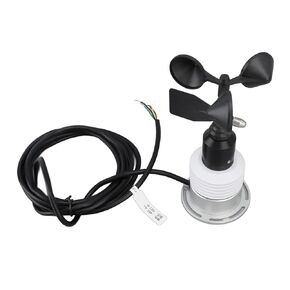 Pwshymi 5 in 1 Compact Weather Sensor with Cable for Outdoor Weather Monitoring RS485 RTU for and Forestry in Kuwait