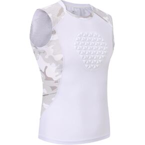 Youth Baseball Chest Protector Softball Padded Shirt Heart Guard Sternum Protection for Baseball,Football,Lacrosse in Kuwait