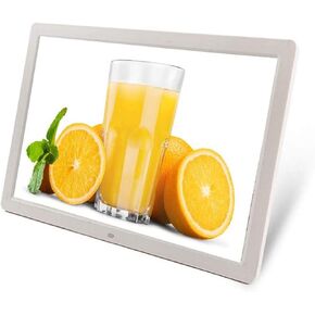 17-inch Widescreen 16:10, Advertising Machine Supports 1080P Video, MI Input can be Wall-Mounted, Resolution 1440 x 900 (White) in Saudi Arabia