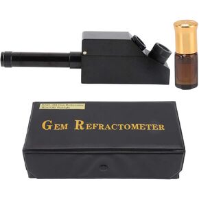 جهاز اختبار الأحجار الكريمة، جهاز اختبار الأحجار الكريمة لجميع الأحجار، مقياس انكسار الأحجار الكريمة، مجموعة أدوات سريعة لتحديد الهوية بدقة عالية in Kuwait