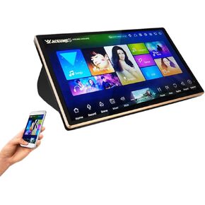 6TB HDD,150K Touch Screen Karaoke Player, Mandarin,Cantonese,Taiwanese,English Songs,Cloud Download,Jukebox, Select Songs Via Monitor and Mobile Device 19'' in Kuwait