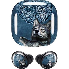 Skinit Decal Audio Skin Compatible with Samsung Galaxy Buds Pro - Tate and Co. Celtic Wolf Design in Saudi Arabia