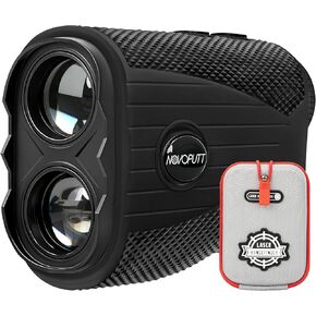 Golf Rangefinder with Slope - 1200 Yards Range Finder for Golfing/Hunting, 7X Magnification, Flag Pole Locking Vibration, Rechargeable Range Finders with Magnet Stripe, Best Golf Accessories Gift in Saudi Arabia