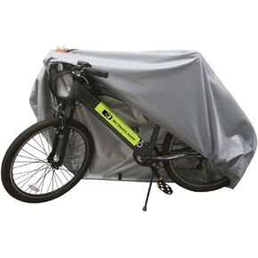 Urby Heavy Duty Bicycle Covers Outdoor Storage Waterproof And Heat Resistant. Ideal For Electric Bike As Ebike Battery Cover Or Rain Cover. Comes With Large Mesh Bag For Easy Traveling. Grey Silver M in Kuwait