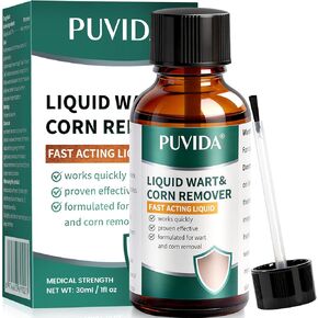 Wart Removal Liquid - Skin Tag Removal Kit, FSA&HSA Eligible Fast-Acting Gentle Formula for Common & Plantar Warts – Easy Topical Application for Hands, Feet and Other External Areas in Saudi Arabia