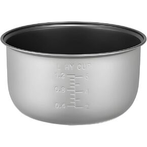 2.0L Non-Stick Rice Cooker Inner Pot, Compatible with Xishi & Brands, Iron Alloy, 7.3 X 4.3 in, with Spoon & Cup in Kuwait