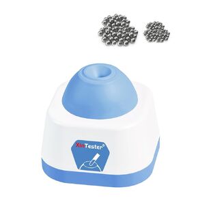 خلاط دوامي صغير من Xin Tester Lab، 100 مل نموذج DIY لخلط طلاء الأظافر 3000 دورة في الدقيقة، خلط حبر الوشم الصباغ للرموش مع 120 كرة - وردي in Kuwait