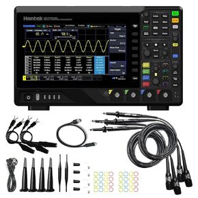Hantek DPO7504U 4 قنوات ملتقط الذبذبات الرقمي 2GSa/s 500 ميجا هرتز عرض النطاق 2Gpts عمق الذاكرة مصدر الإشارة 25 ميجا هرتز مولد الموجي in Kuwait