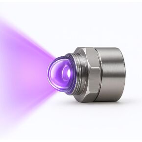 وحدة التعقيم بالأشعة فوق البنفسجية البديلة LCF لفلتر المياه الجاذبية - 275 نانومتر LED، 5 فولت USB-C، عمر 3 سنوات، متوافق مع نظام LCF-GT-UV فقط in Kuwait