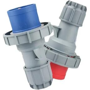 التوصيل الصناعي والمأخذ موصل مقاوم للماء 3PIN 4PIN 5PIN 16A/32A اتصال كهربائي جدار جبل (10 قطعة IP44-4P) in Kuwait