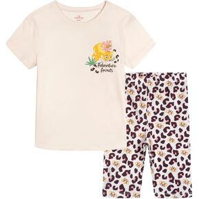 Disney T-Shirt and Bike Shorts Outfit Set Infant to Big Kid Sizes (12 Months - 14-16) in Kuwait