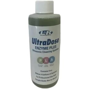 Ultrasonic Cleaning Solution 4oz Small Bottle Makes 4 Gallons Green Ultrasonic Instrument Clean Solution in Kuwait