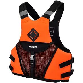 WYYHAA Men's Neoprene Impact Vest for Watersports, Lightweight Adjustable Protective Vest, Flexible & Comfortable for Wakesurfing, Kayaking, Paddle Sports in Kuwait