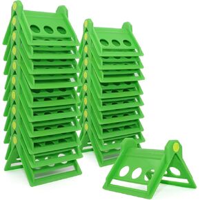 20 Packs Flatbed Edge Protectors for Cargo Loads, Cardboard Corner Protectors Winch for 4 Inch Straps Ratchet Plastics Protector, Green in Saudi Arabia