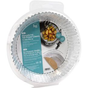 Lakeside Disposable Air Fryer Liners - 24 Pack - Round or Square in Kuwait