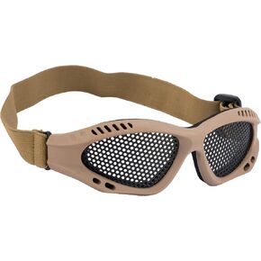 Evike Airsoft - Matrix Zero Wire Mesh Adjustable Goggles (Color: Tan) in Kuwait