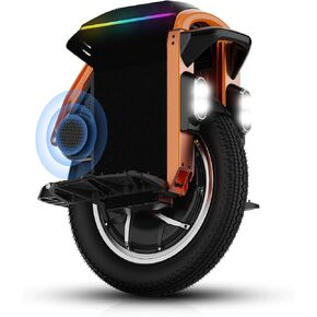 King Song S16Pro Electric Unicycle One Wheel Self Balancing for Adults, 25 MPH Top Speed & 35 Climbing, Smart Commuter with App Control (Orange) in Saudi Arabia