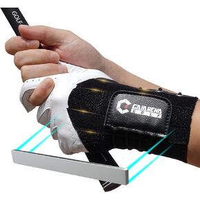 GAIARENA Golf Wrist Training Aid Wrist Hinge Trainer Brace, Effective Golf Swing Training Equipment to Correct Wrist Angle Swing Posture & Develop Muscle Memory for Beginner Golfers【Patent Pending】 in Kuwait
