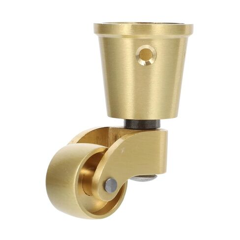 Furniture Swivel Casters Metal Table Legs Cabinet Pulley Wheels Runner Storage Box Pulley Copper Wheel Replacement(5.8X2.5X2.2CM) in Saudi Arabia