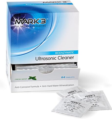64/Pack Ultrasonic Cleaning Solution Tablets Instument Enyzmatic Pre-Soak & Evacutation System Cleaner Tablets for Instruments in Kuwait