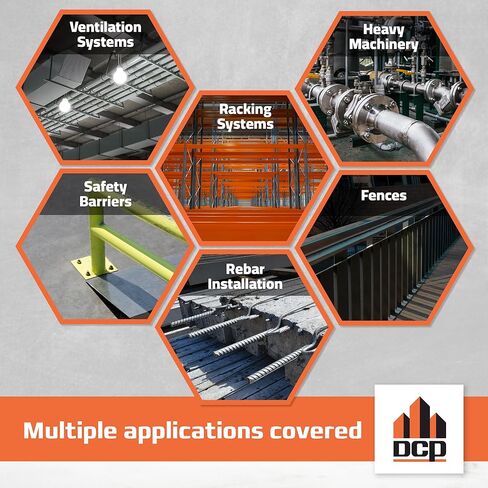 DCP Quickmast AE15 High-Strength Concrete Epoxy Anchoring System for Rebar & Threaded Rods with 3-Pack Replacement Nozzles in Saudi Arabia