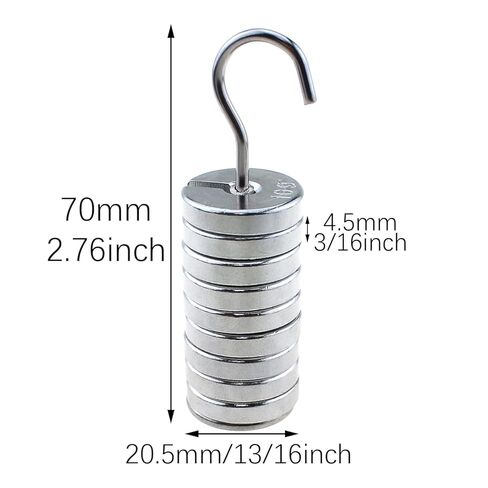 RLECS Laboratory Slotted Weight with Hanger 10x10G Experimental Metal Channel Code Physics Laboratory Equipment in Saudi Arabia