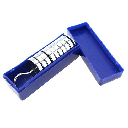 RLECS Laboratory Slotted Weight with Hanger 10x10G Experimental Metal Channel Code Physics Laboratory Equipment in Saudi Arabia
