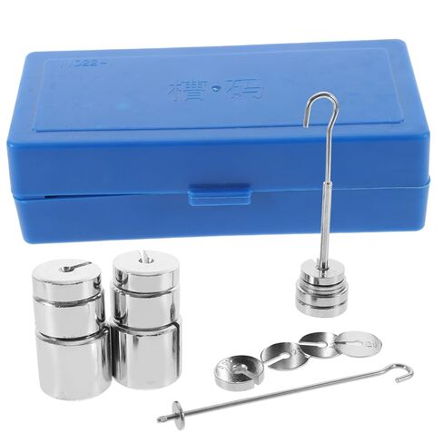 GARVALON Steel Slotted Mass Set Hanger for Physics Experiments Laboratory Precision Weights High School Teaching Tools Includes Storage Box in Saudi Arabia