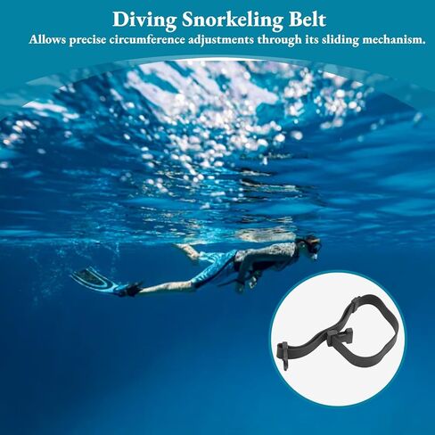 Cyrank Dive Knife Straps, Rubber Knife Straps Diving Snorkeling Belt Replacement Thickened Dive Belt for Snorkeling, Spearfishing, Diving in Saudi Arabia
