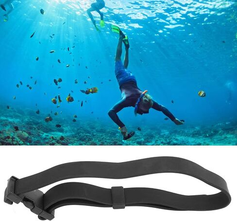 Cyrank Dive Knife Straps, Rubber Knife Straps Diving Snorkeling Belt Replacement Thickened Dive Belt for Snorkeling, Spearfishing, Diving in Saudi Arabia